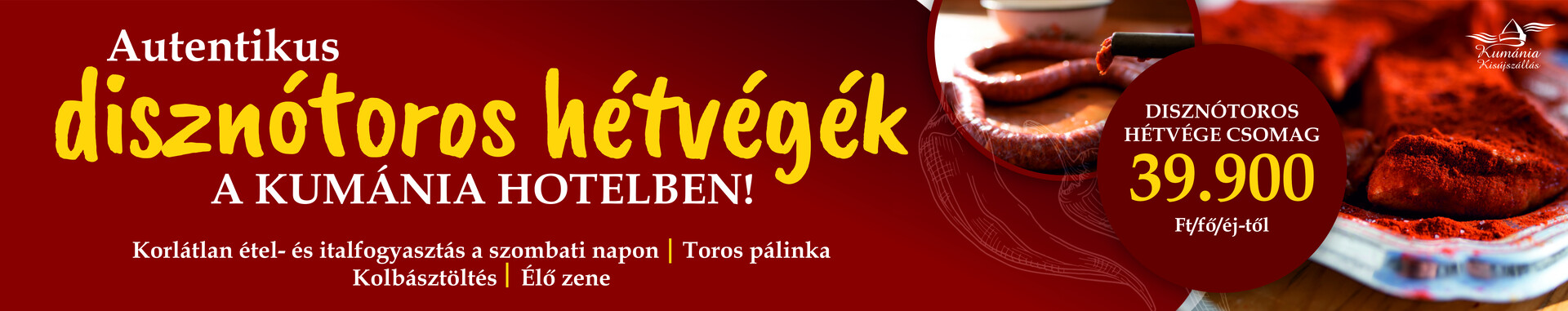 Disznótor banner gomb